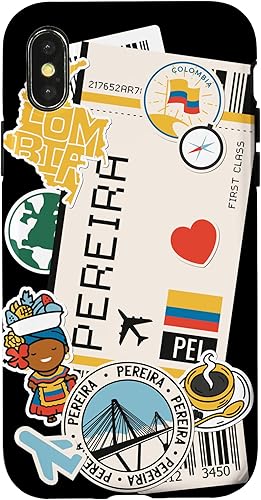 Funda de viaje para iPhone XXS Pereira Colombia, avión de embarque de avión