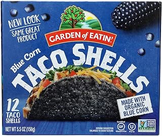 Garden of Eatin' Taco Shells, Blue Corn, 5.5 oz. (Pack of 12)