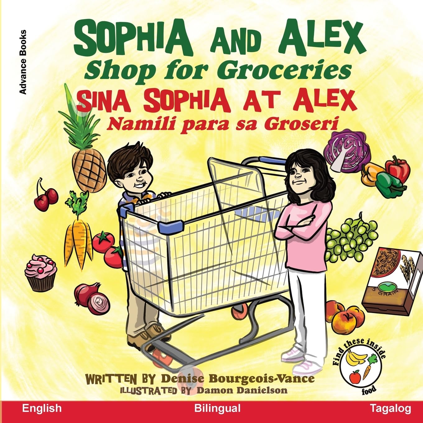 Sophia and Alex Shop for Groceries: Sina Sophia at Alex Namili para sa Groseri: 8