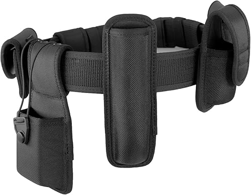 Miniatura 6 de Kit de bolsas moldeadas de policía para uso público, cinturón de seguridad táctico, equipo militar, 4 unidades