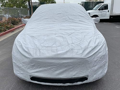 Miniatura 4 de CarsCover Funda de automóvil Tesla Model X SUV de ajuste personalizado, resistente a la intemperie, ultrashield