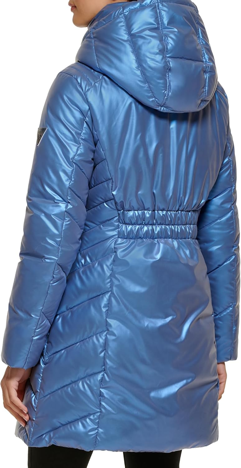 GUESS womens Guess Women's Midweight Puffer Jacket - Image 4