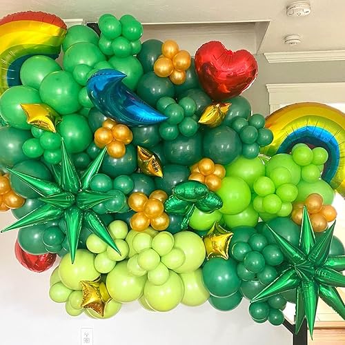 Vista 42 de Juego de 84 globos rosa claro, guirnalda de arco de 5 pulgadas + 12 pulgadas + 18 pulgadas, globos de color rosa pastel, globos de feliz cumpleaños