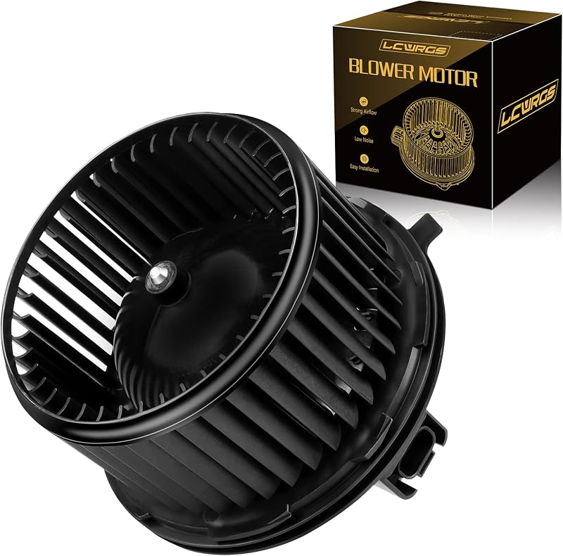AC Blower Motor with Fan Fits for 2003 2004 2005 2006 Chevy Silverado Suburban GMC Sierra Yukon 1500 2500 Avalanche Cadillac Escalade HVAC Heater Blower Motor Replaces# 700191