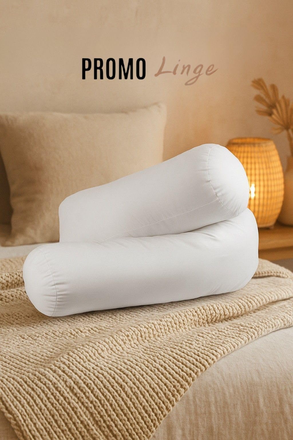 Promo Linge Traversini morbidi – bianco – Polacco di alta qualità – anti-acari – lavabile in lavatrice – Oeko-TEX Standard 100 (160 cm)