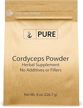 Pure Original Ingredients Cordyceps 8oz Traditional Herbal Supplement, Non-GMO