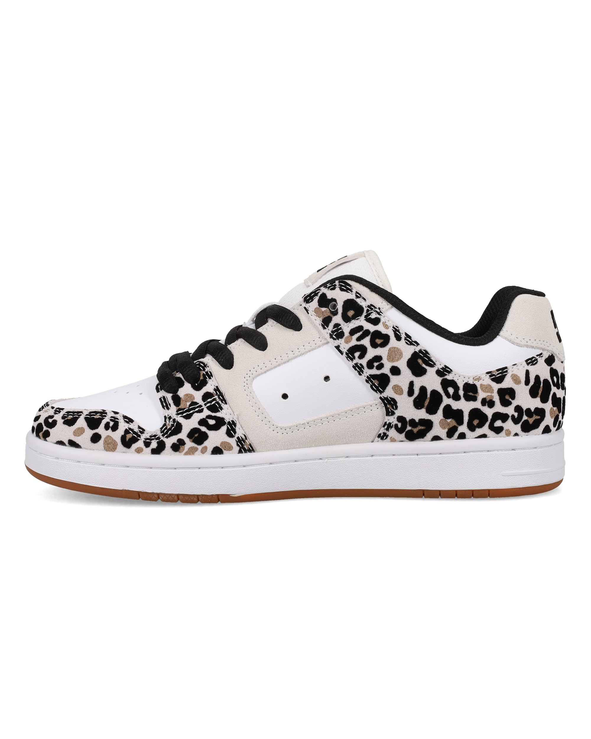 DC Shoes Women's Manteca 4 LX Sneaker, Leopard/Black/Off White, 7.5