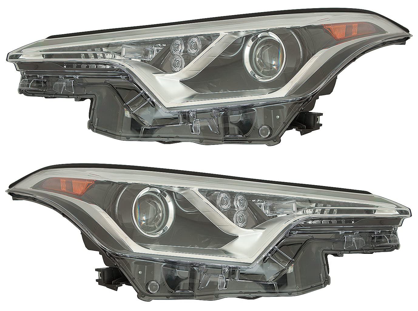Amazon.com: Compatible with Toyota C-HR Headlight Lamp Set