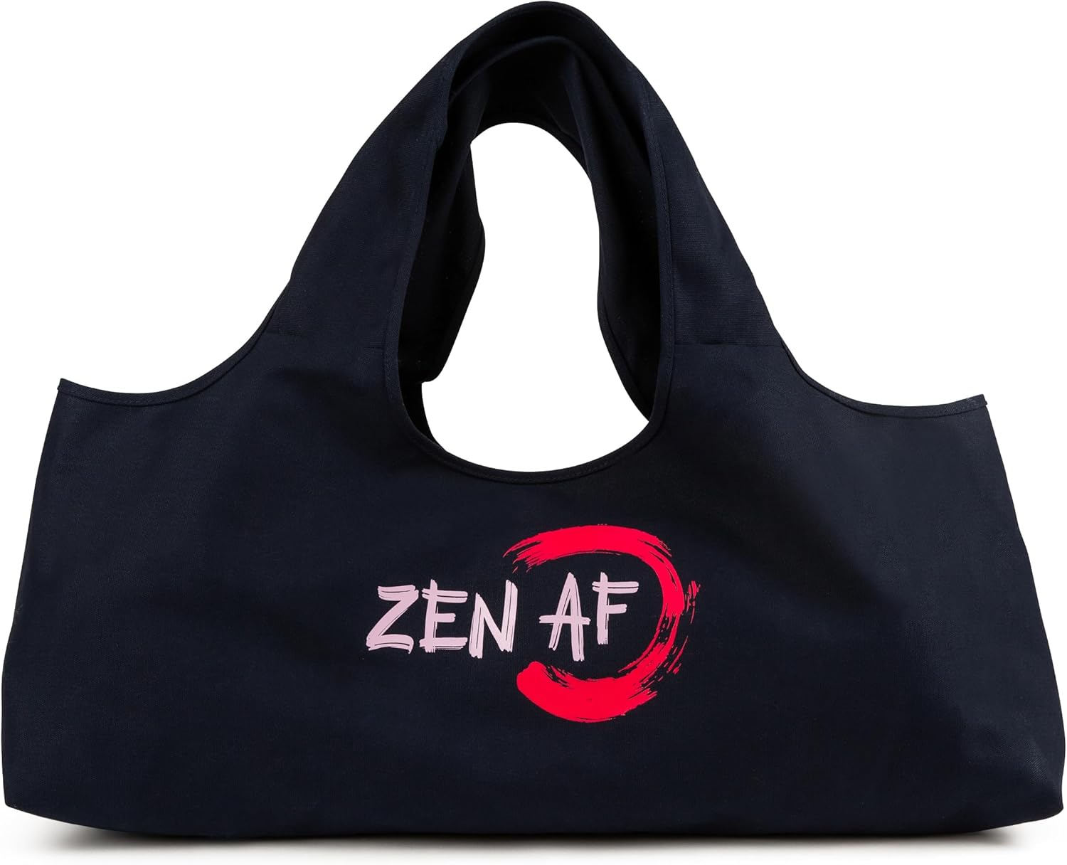 Wild Essentials Yoga Bag, Exercise, Tote, Large Carrier, Shoulder Strap, Inner Pocket, Fits Most Mats, Recycled Cotton Canvas