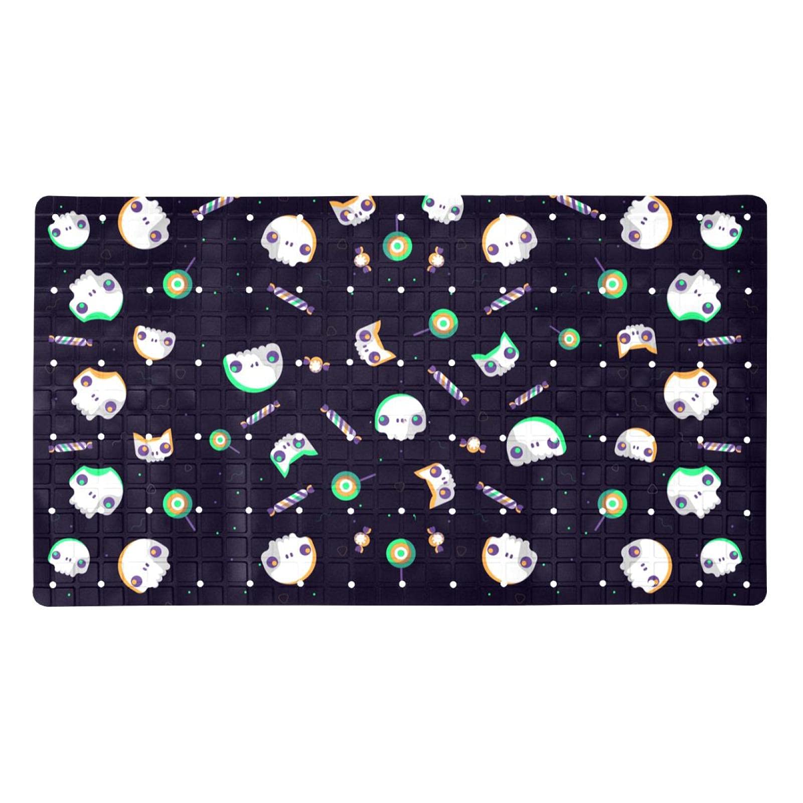 Alfombrilla de baño fantasma para decorar tu ducha en Halloween con seguridad
