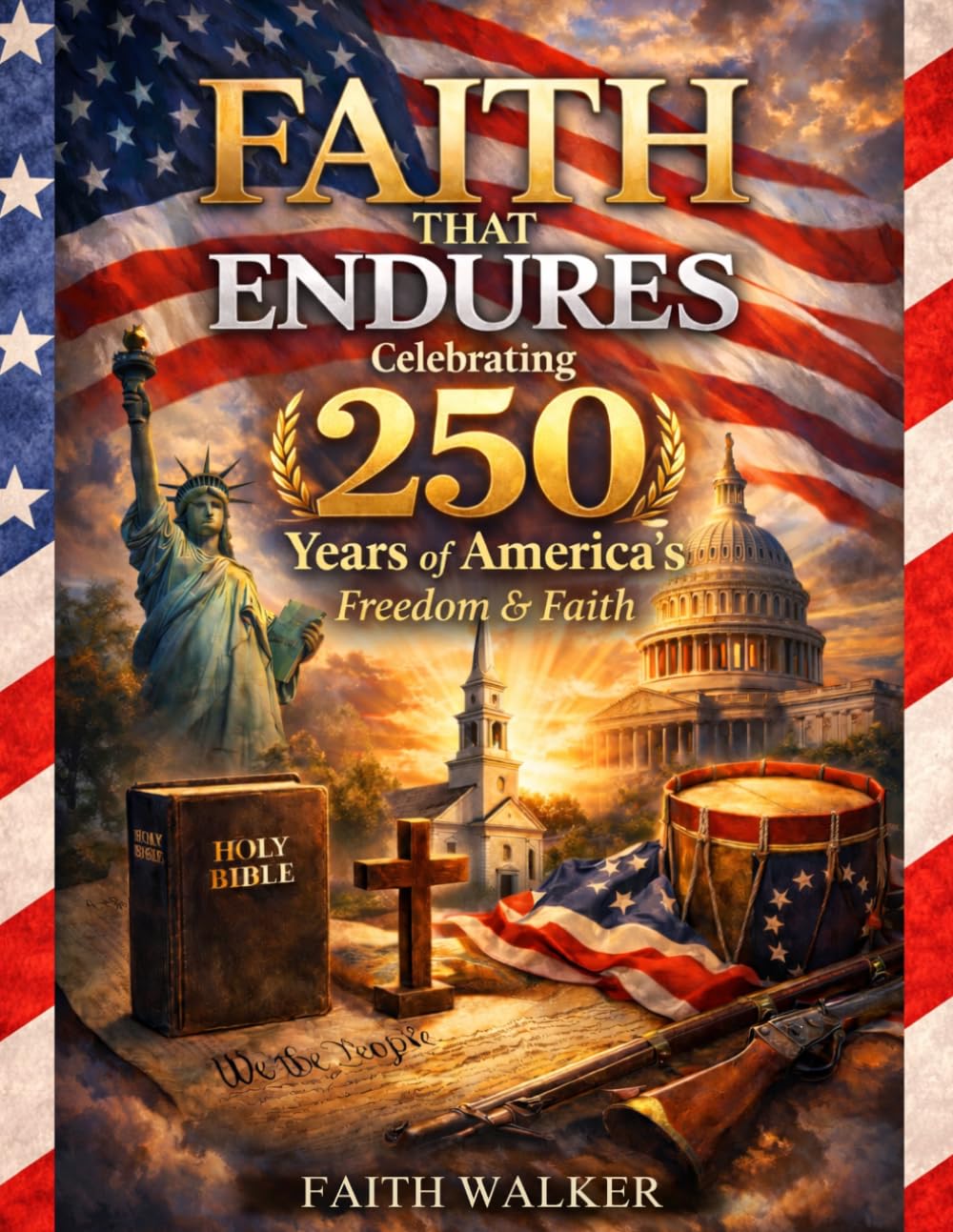 Faith That Endures : Celebrating 250 Years of America’s Freedom & Faith: A Christian Scripture Coloring Book for Celebrating America’s 250th ... faith, freedom, and enduring values.)