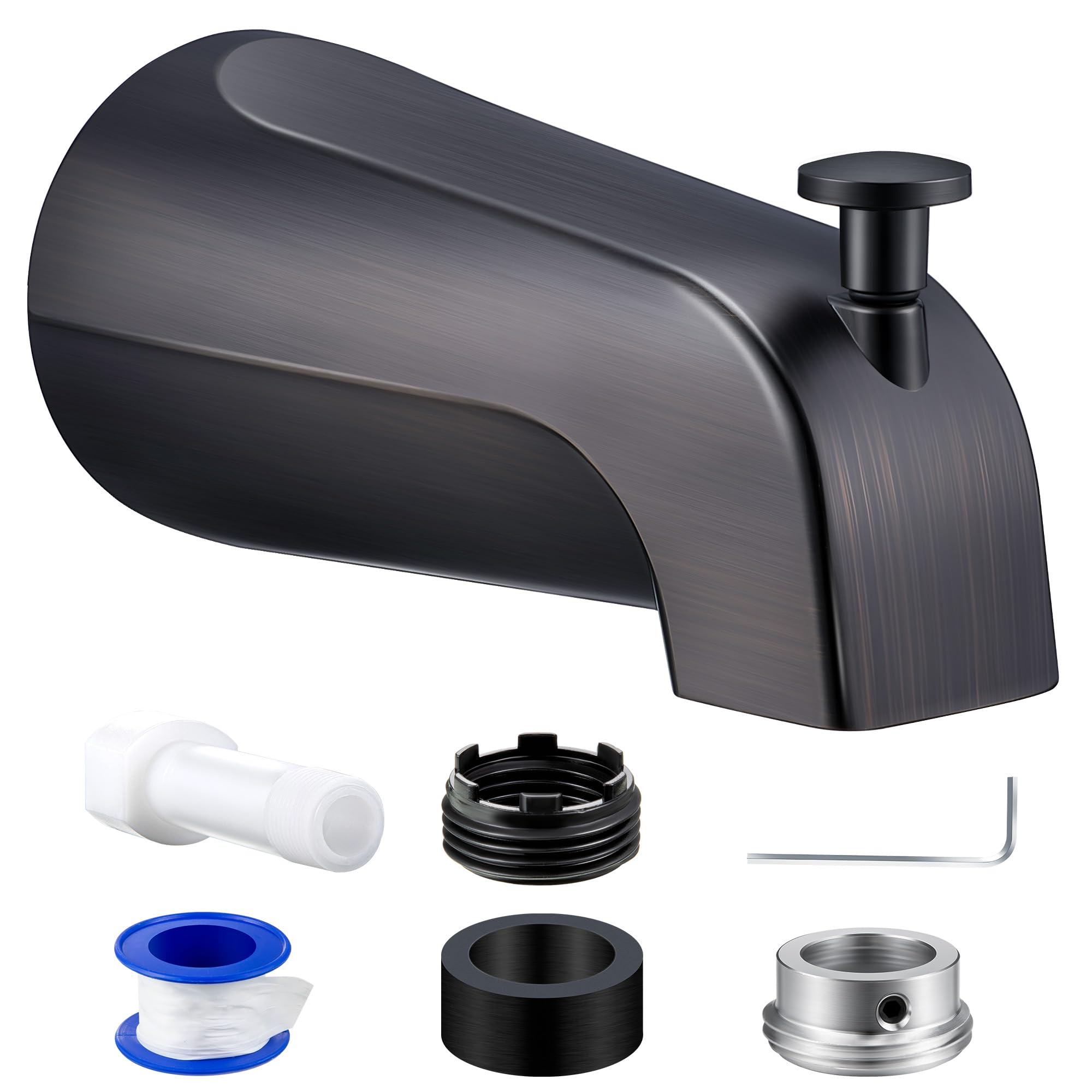 Dreyoo Tub Spout, Tub Faucet for Bathtub (Oil Rubbed Bronze,Simple)