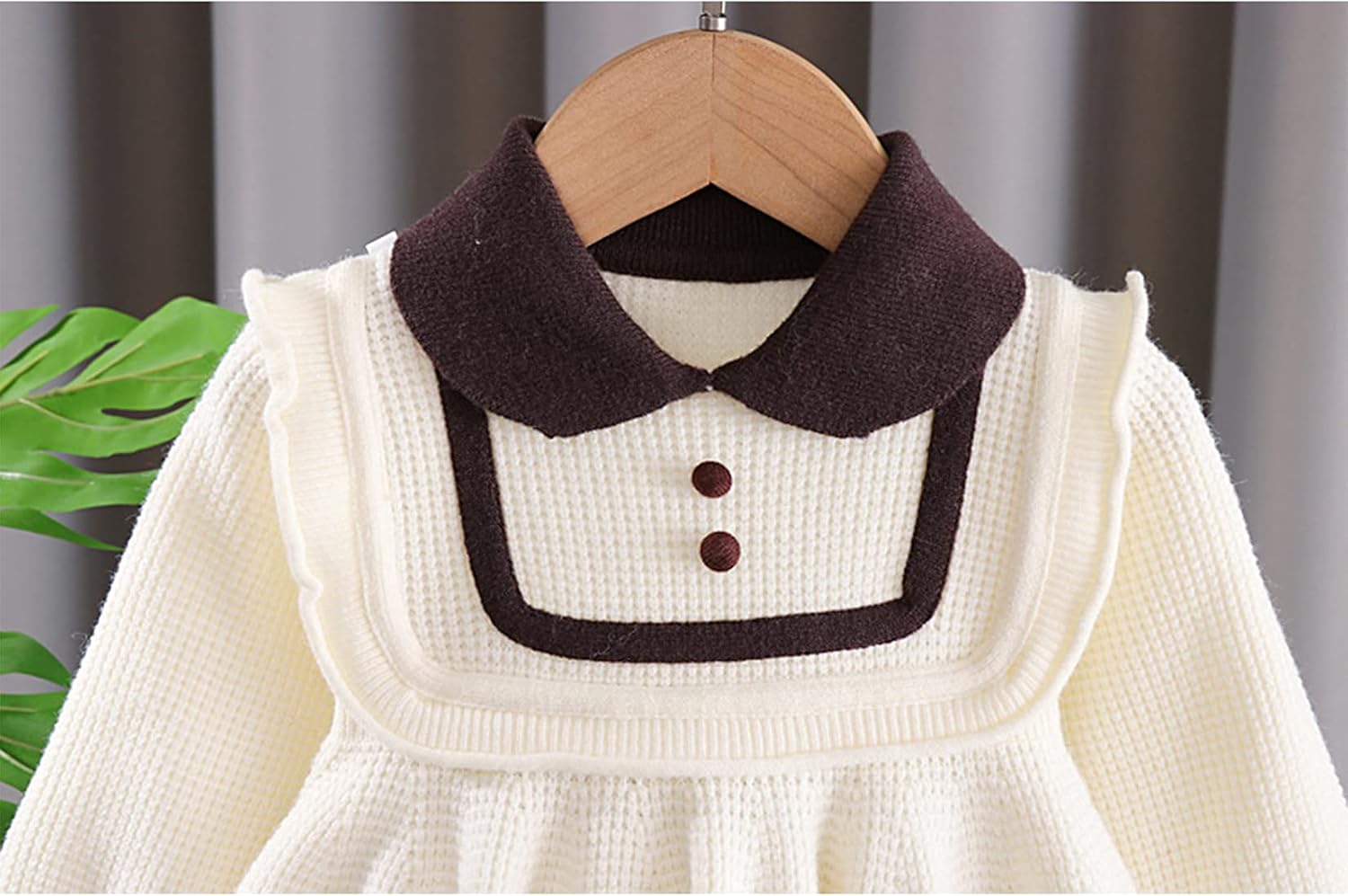 Girls Christmas Sweaters Dress Spring Autumn Cute Knitting Sweaters Pullover