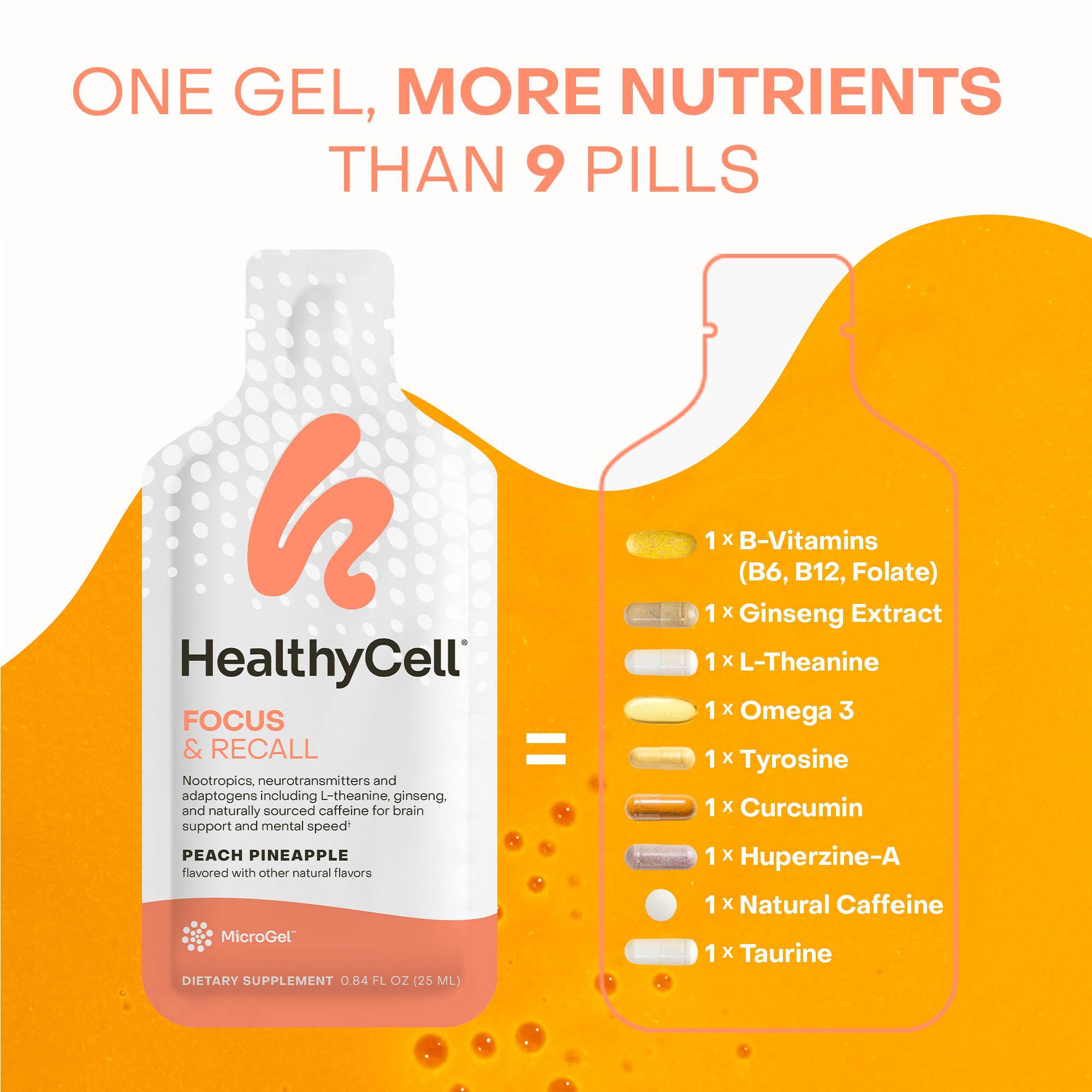 Amazon.com: Healthycell REM Sleep Aid Supplement + Focus & Recall