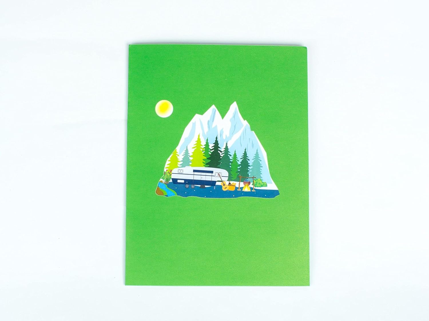 ETA 3D RV Traveler Pop up Card, Camper Mountain Card for Friends, Boyfriend, Farewell, Retirement, Father's Day Anniversary, Retirement Gift, Valentine's Him, Birthday Husband, Son, Father, H02 - Image 2