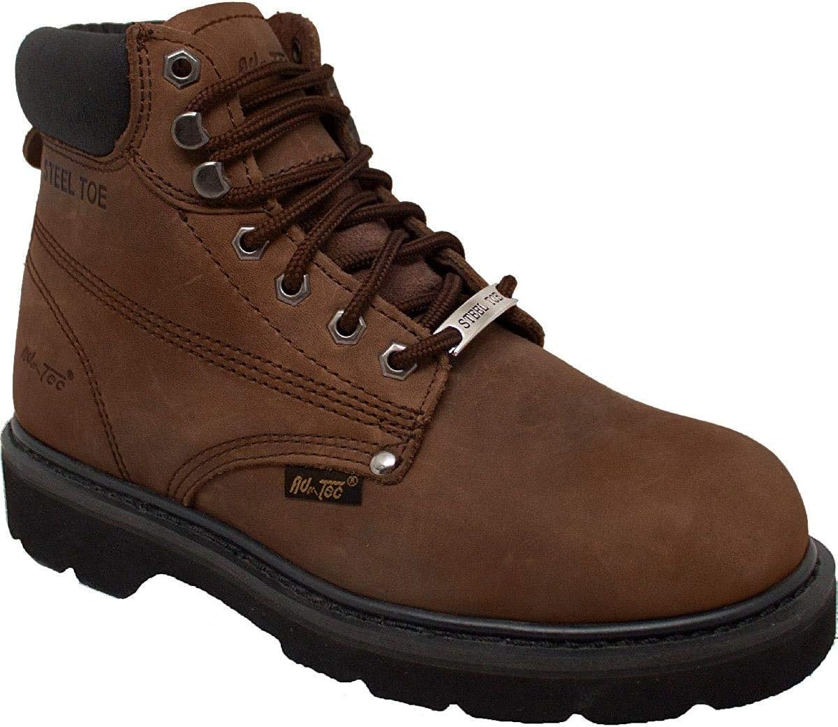 AdTec Men's 6-Inch Steel-Toe 1981 Work Boot