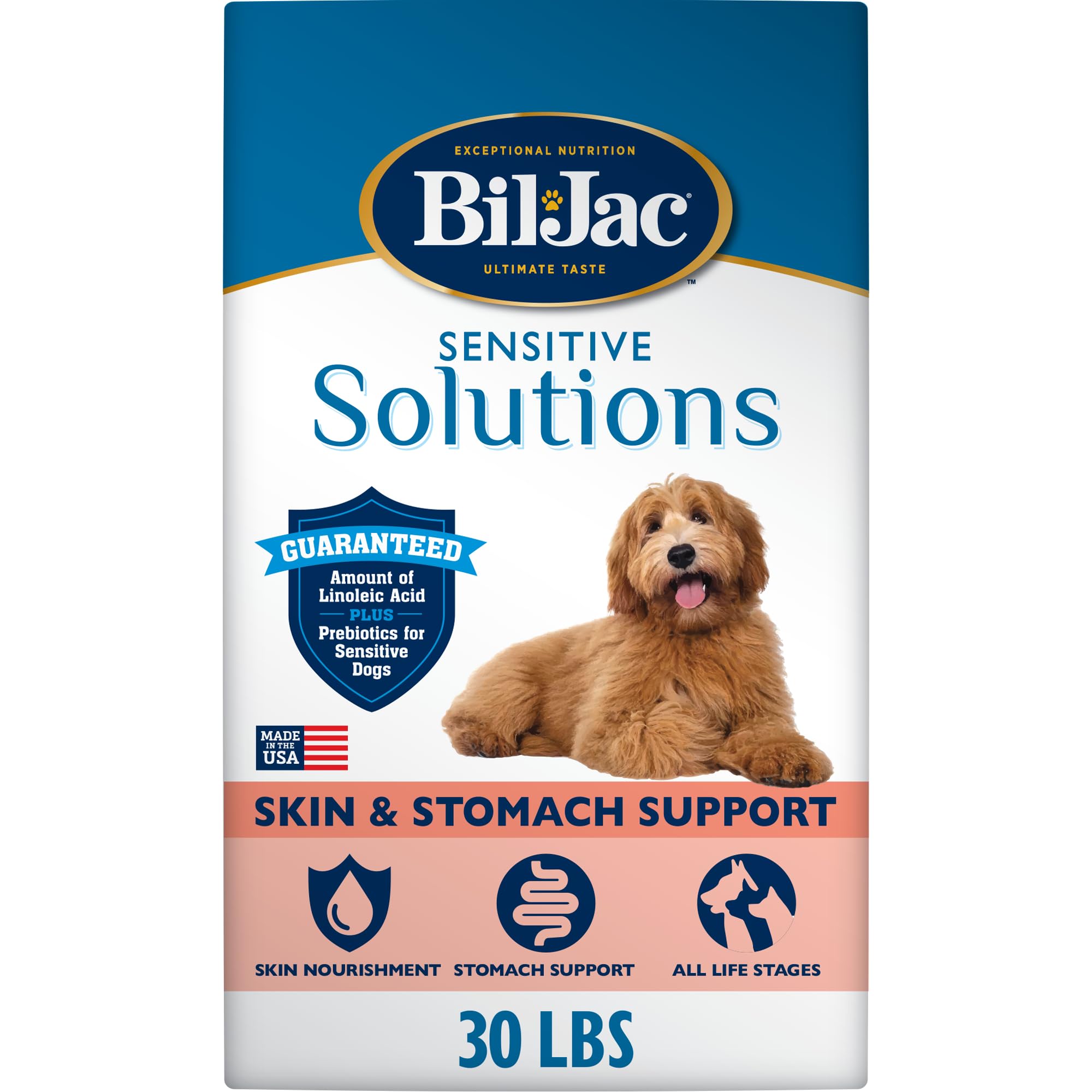 Bil-Jac Sensitive Solutions ドライ800×3袋 Amazon.com: Bil-Jac Sensitive Solutions Dry Dog Food | Skin
