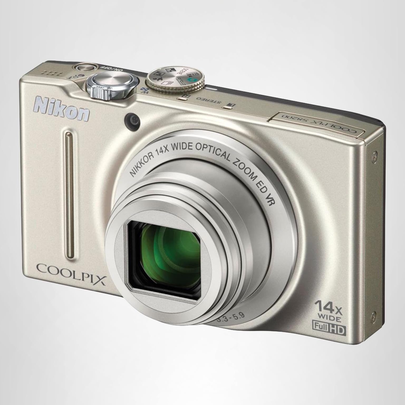 Amazon.com : Nikon COOLPIX S8200 16.1 MP CMOS Digital Camera with 