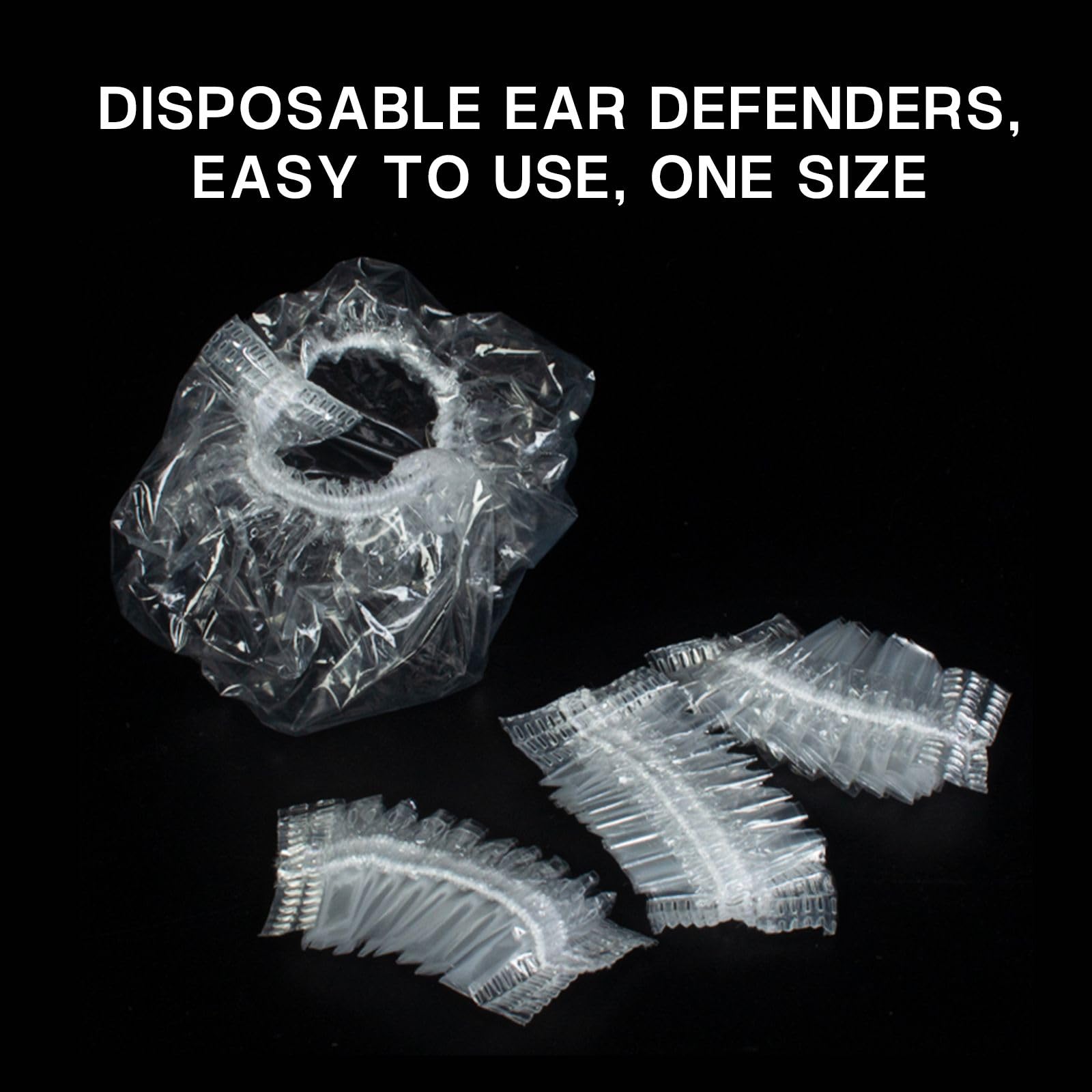 100 Protections Oreille Jisrcha – Patches Imperméables Jetables Pour Douche Et Natation – PU Transparent, Adhésion Douce