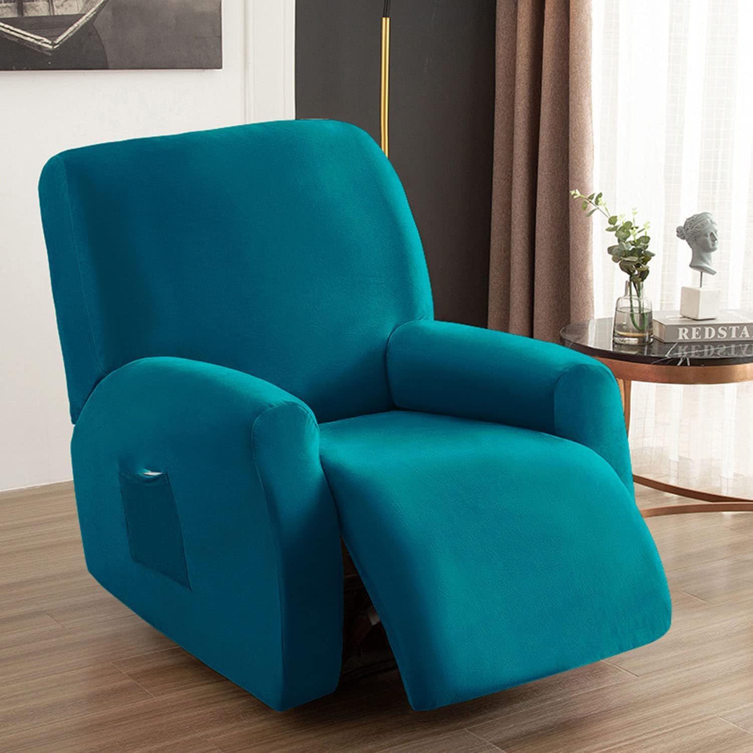 Housse de fauteuil inclinable pour un salon chaleureux et moderne