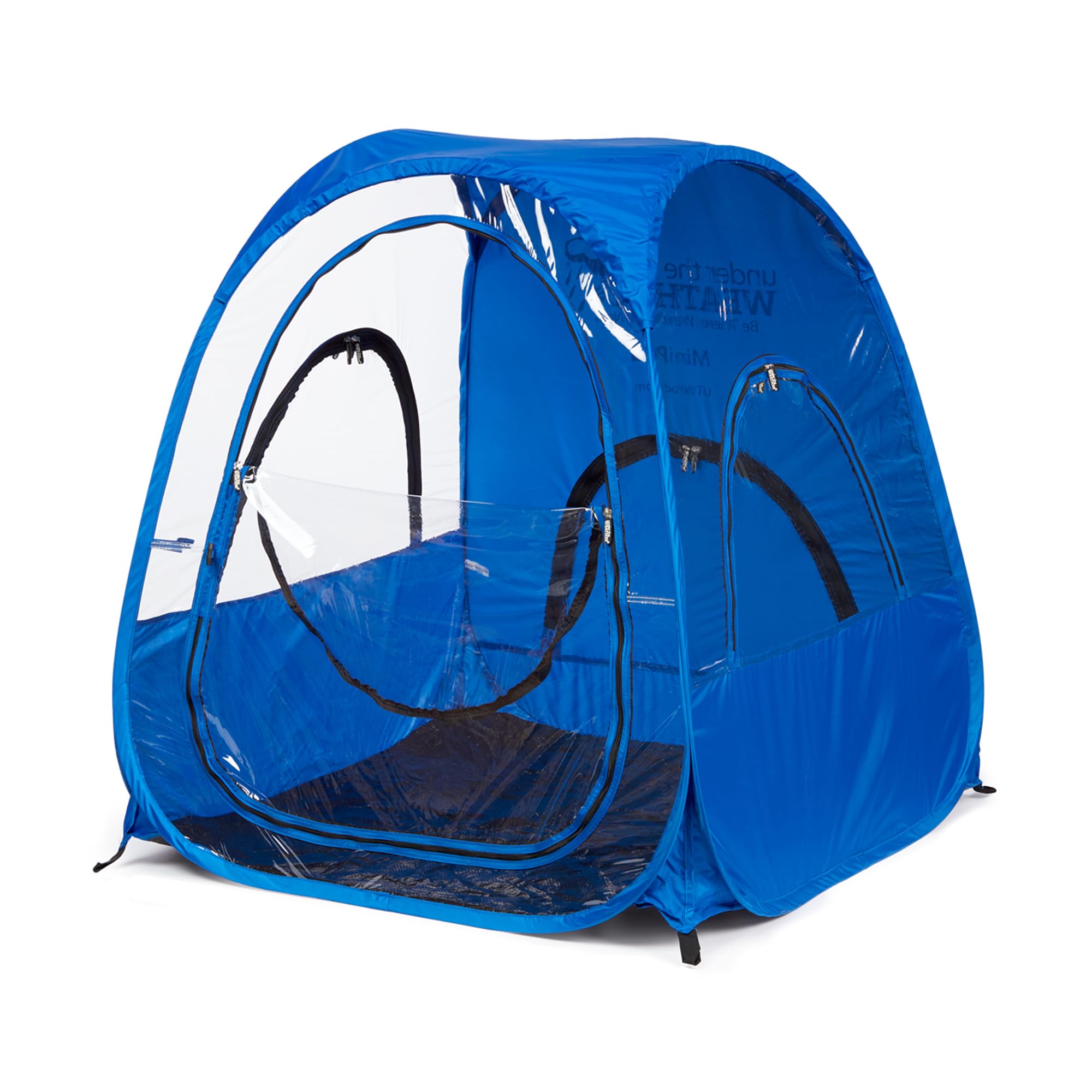 The Original – WeatherPod Deluxe Mini Pod – Pop-up Tent for Kids, Pets – Patented Weather Pod – Highly Water, Wind & Weather Resistant – Full Roof for Extra Shade – Lightweight, Easy Open & Close…