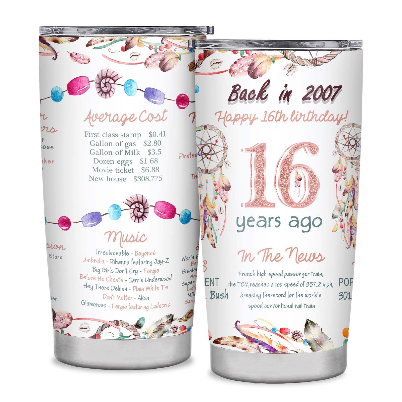 Photo 1 of **non refundable***
65th Birthday Gifts for Women Tumbler 20oz, Best Gifts for 65 Year Old Woman Mug, Gifts for 65th Birthday Cup, 65th Birthday Decorations for Women, 65 Year Old Birthday Gifts for Women