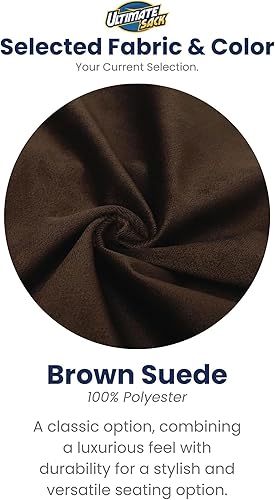 Miniatura 2 de ULTIMATE SACK Silla Puf de 6 pies y Reposapiés, Silla Puf de Gran Tamaño para Adultos, Silla Cómoda Puf Sofá Lounge Sofá Loveseat Muebles | Gamuza