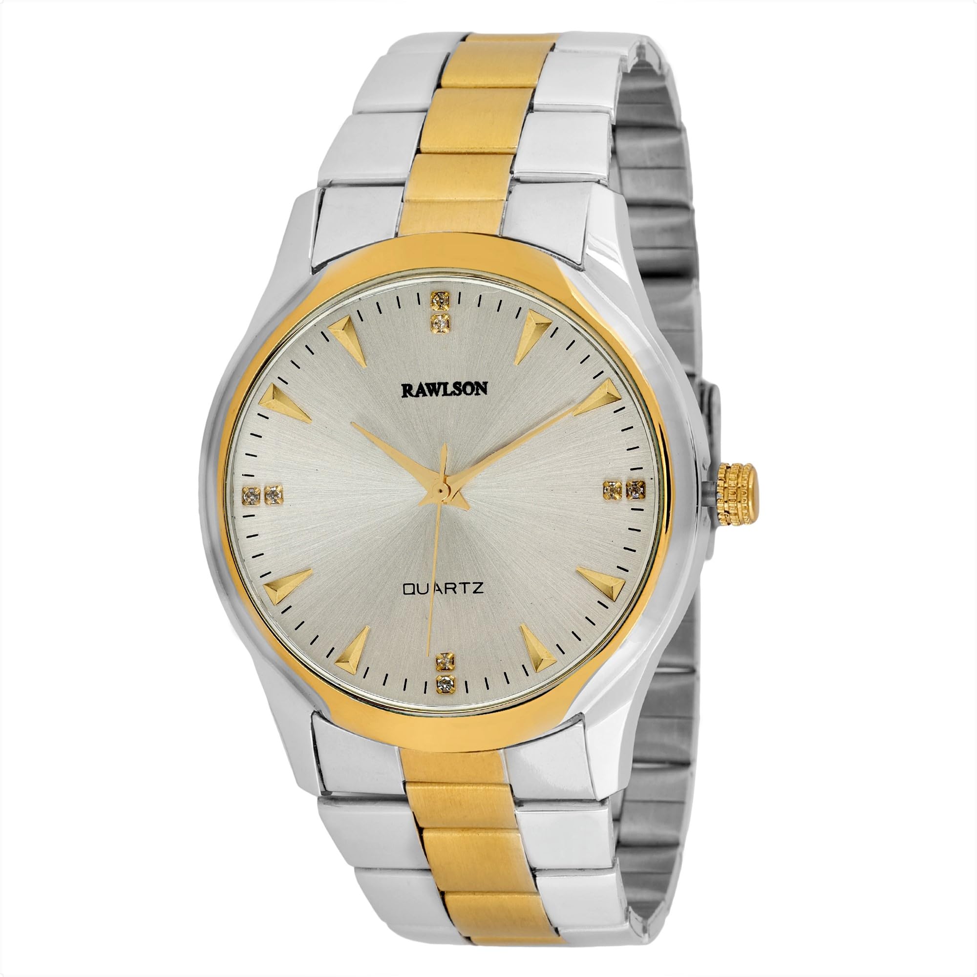 Rawlson Silver Color Metal Strap Premium Watch for Men RL121003 (B0BY6WJ1P7) Amazon Price History, Amazon Price Tracker