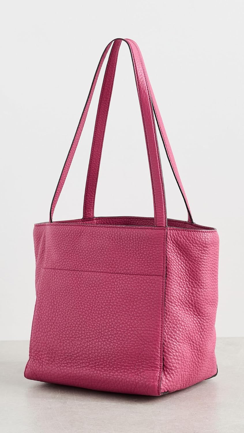 Prada Women's Pre-Loved Pink Vitello Phenix Small Tote - Image 3