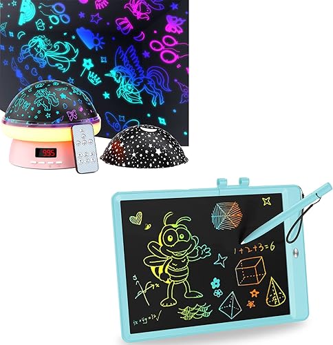 Miniatura 1 de KOKODI Tableta de escritura LCD, tableta de dibujo colorida de 10 pulgadas, almohadillas de dibujo electrónicas reutilizables borrables, juguete