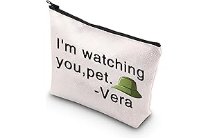 TV Show Gift I'm Watching You Pet Zipper Pouch Makeup Bag