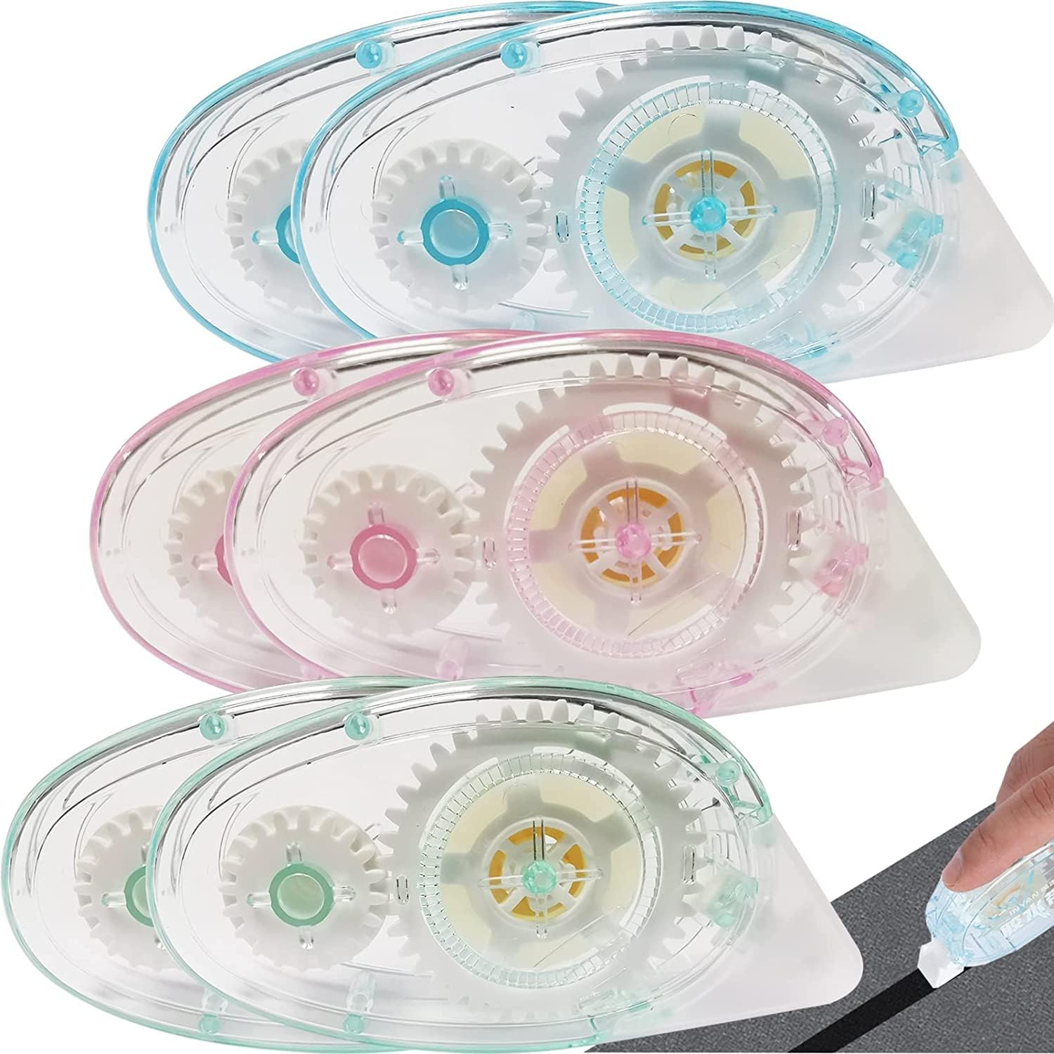 Glue Tape Roller Craft Tape Adhesive Tape,Glue Roller Permanent Double