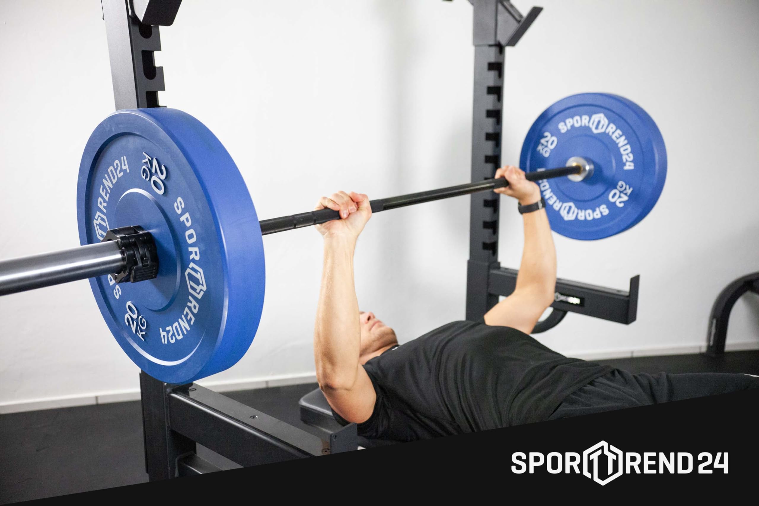 Sporttrend 24® Bumper Plate Gewichtswahl | Gewichtsscheibe Gewichtscheibe Hantelscheibe Hantelgewichte Fitness Scheiben Gewicht Gewichte Weightplate Weight Plate Weights für Langhantel Hantelstange