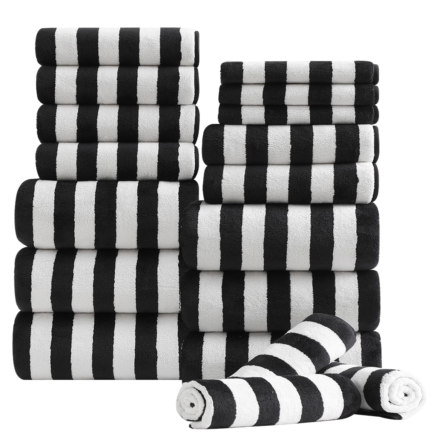 fragment Towel 白 黒 2セット 4枚入り fragment Towel 白 黒 2セット 4枚入り fragment Towel 白 黒 2セット