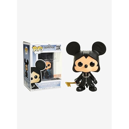 Funko Pop! Disney #334 Kingdom Hearts Organization 13 Mickey (Box Lunch Exclusive)