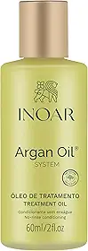 Inoar, Óleo de Argan 60ml – Tratamento Nutritivo e Antifrizz, Hidratação Profunda, Brilho Imediato, Proteção Térmica, Para Todos os Tipos de Cabelo