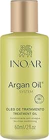 Inoar, Óleo de Argan 60ml – Tratamento Nutritivo e Antifrizz, Hidratação Profunda, Brilho Imediato, Proteção Térmica, Para Todos os Tipos de Cabelo