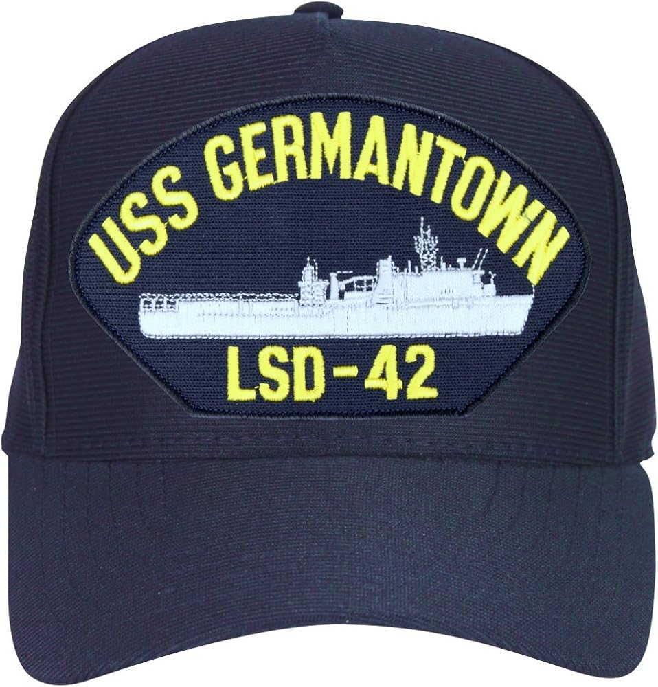 珍品　実物　lsd42 German town ハット uss キャップ U.S.NAVY Cap Utility 