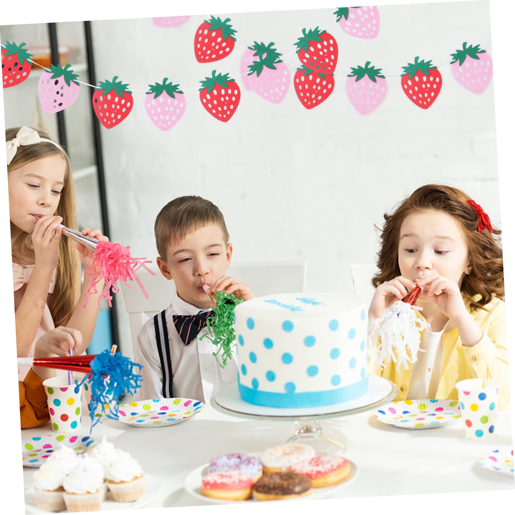 UPKOCH 8juegos Guirnalda De Para Cumpleaños De Pancartas Colgantes De Cumpleaños Decoración De Fiesta Infantil Banderines De Fieltro Para Celebraciones