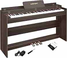 新品⭐️KIMFBAY 電子ピアノ 88鍵盤 ハンマーアクション鍵盤木製 ピアノ Amazon | KIMFBAY 電子ピアノ 88鍵盤 ハンマーアクション鍵盤