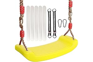 Yellow Swing: The Perfect Addition to Your Backyard or Playroom