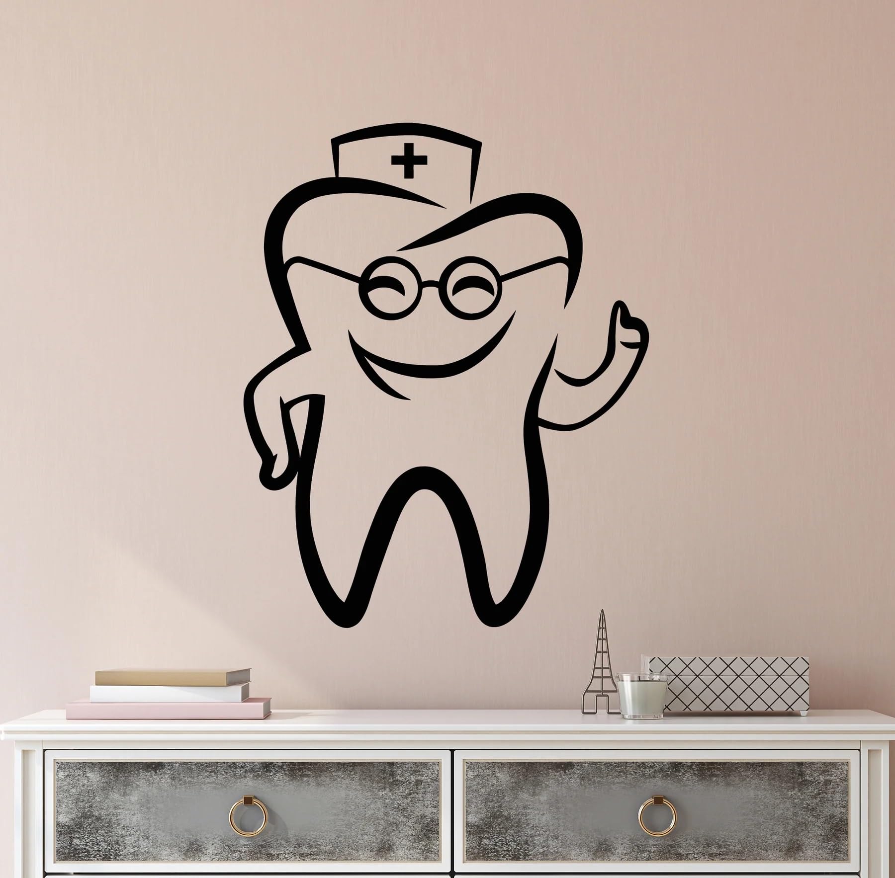 Dental Wall Stickers for Clinic Vinyl Decor Dental Clinic Quote - Wall Decal Dentist Smile - Wall Art Stickers Decals Dental Standard Size (B0CP85V3ZF) Amazon Price History, Amazon Price Tracker