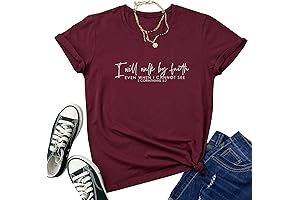 Trendy Faith T-Shirts for Women: Adorn Your Belief in Style