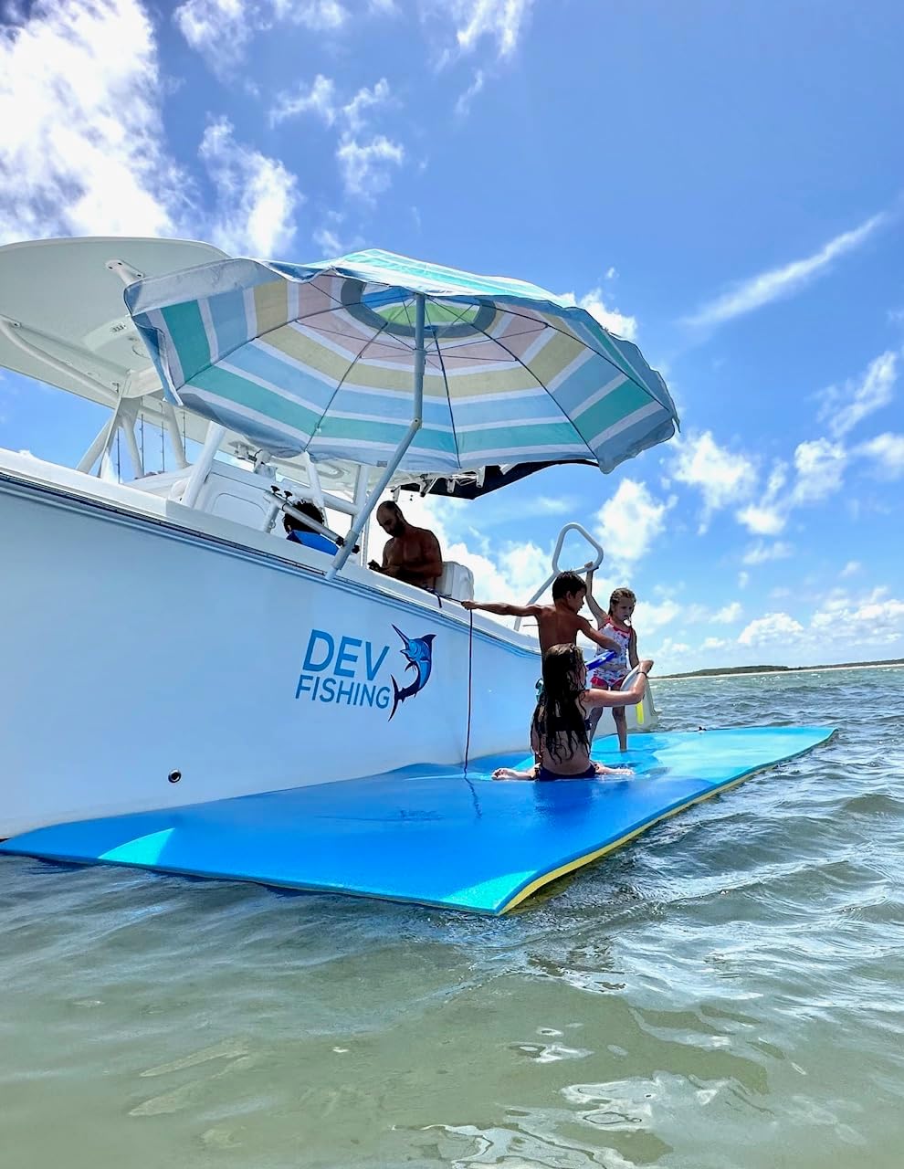 Patio/Beach Umbrella Mount for Boat Rod Holder