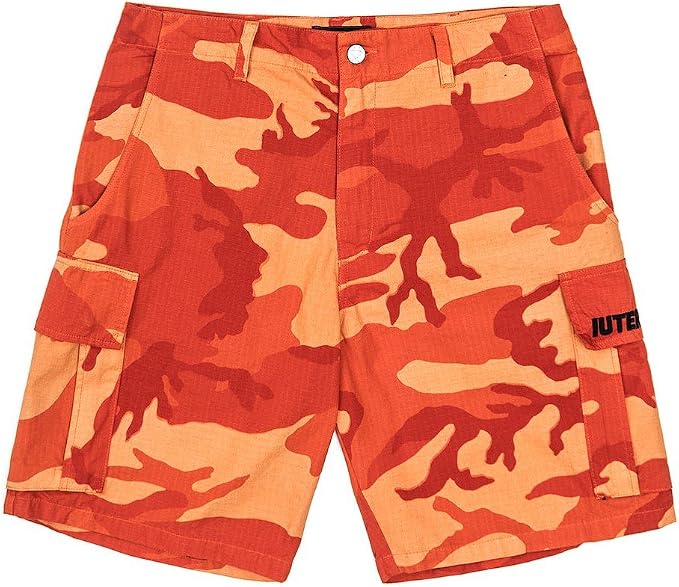 Iuter - Cargo dye camo shorts - Shorts : Amazon.it: Abbigliamento