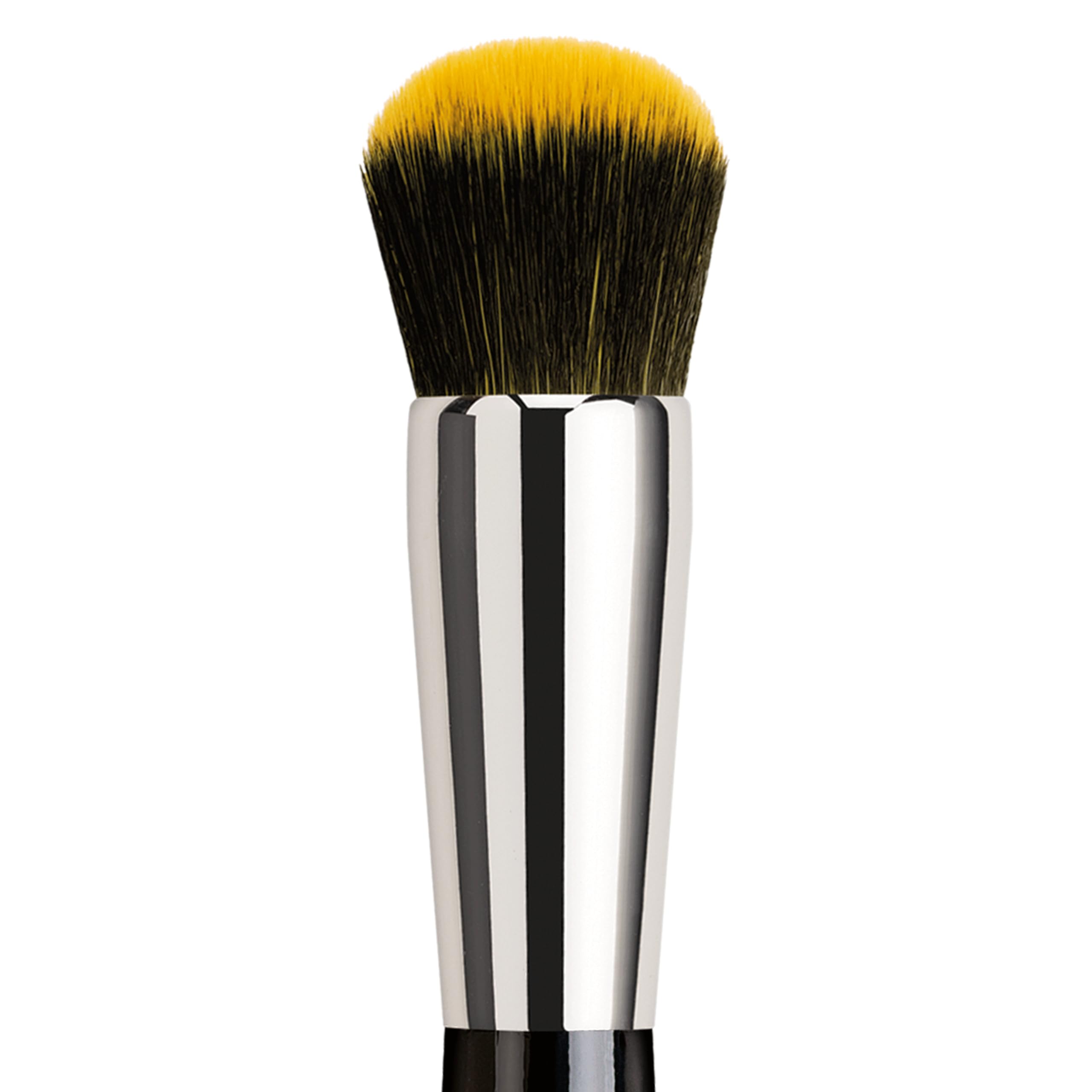 da Vinci pinceau fond de teint et poudre CLASSIC 2 en 1, vegan, fibres synthétiques, fond de teint et poudre, fini impeccable, manche en bois, fabriqué à la main, taille 0