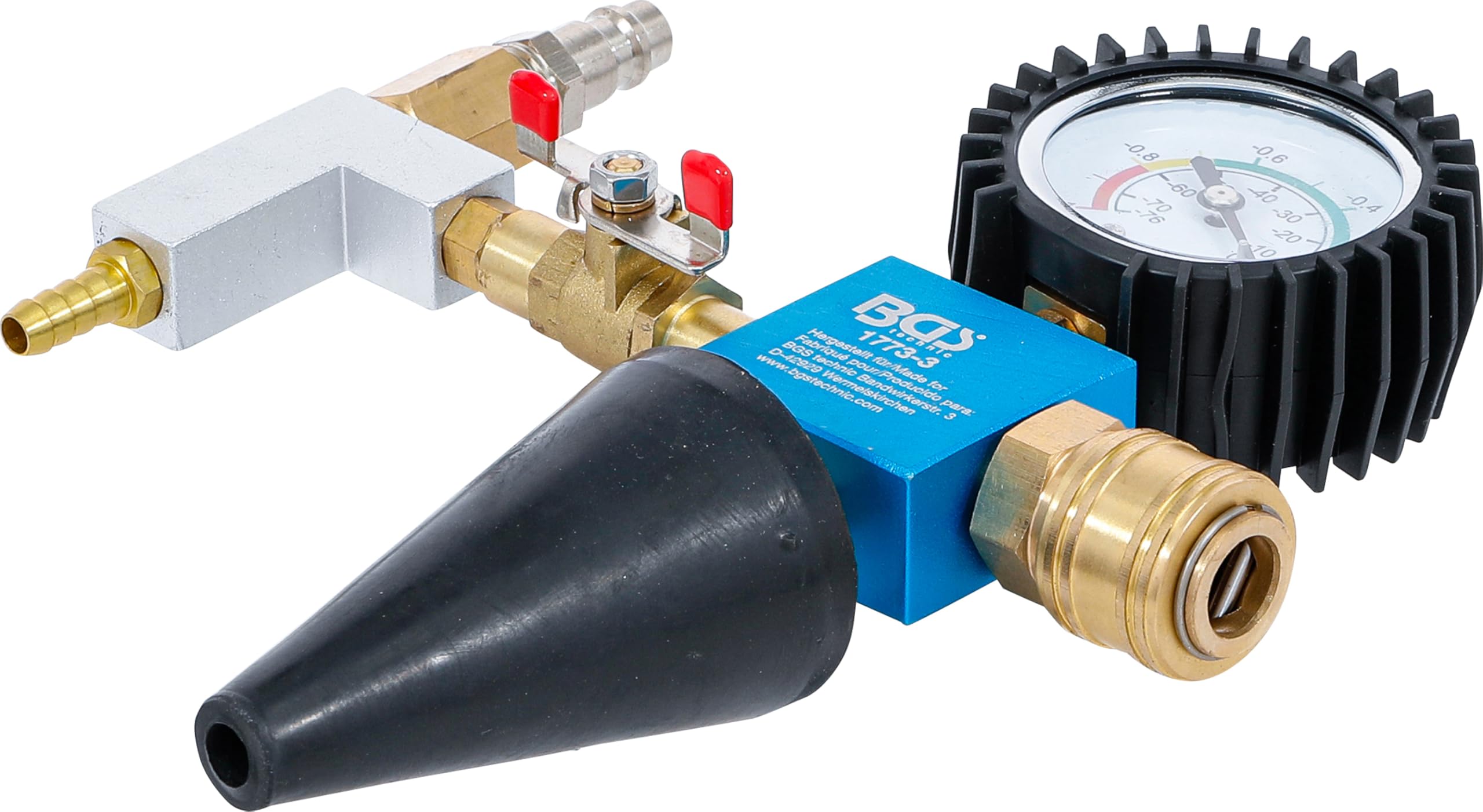 Adaptateur comparateur BGS 1773-3 usinage precision pour art 1773
