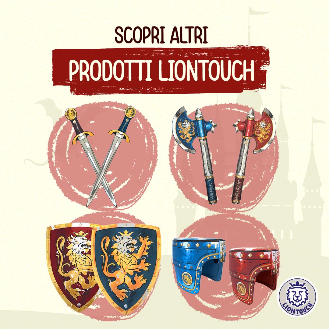 Liontouch Cavaliere Nobile Medievale Raso Giocattolo Mantello Per Bambini | Parte Di Una Linea Di Costumi Per Bambini