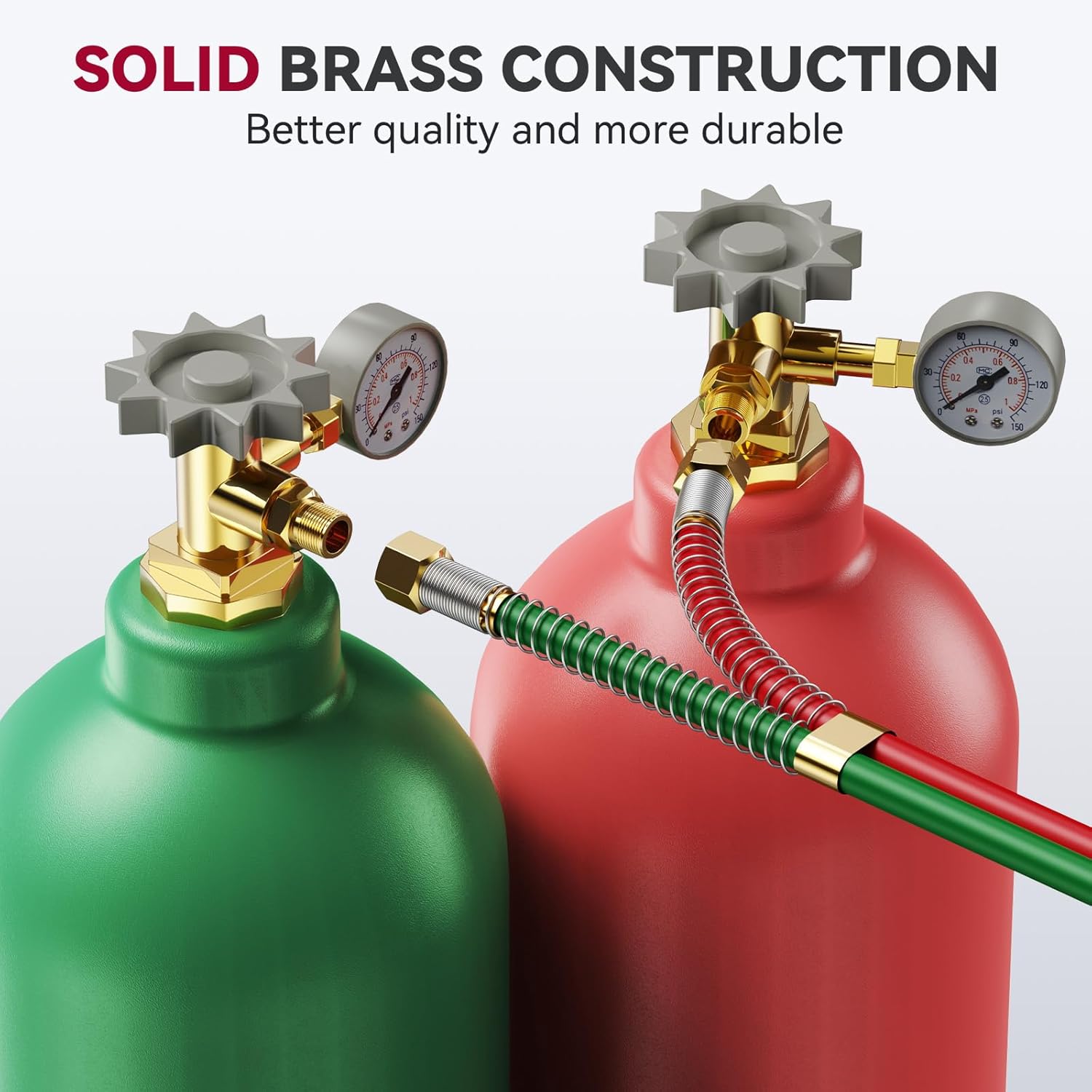 ARCCAPTAIN Oxy Acetylene Cutting Torch with 25ft Hose