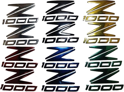 Miniatura 6 de Para Kawasaki Ninja Z400 Z900 Z650 Z800 Z250 Z1000 motocicleta 3D emblema insignia insignia tanque Ninja Z650 Z400 Z900 Pegatina (Color Ninja)